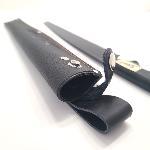 Scie arboricole PRO de 270 mm, teflonnée de marque Shogun. Etui recouvert de cuir véritable.