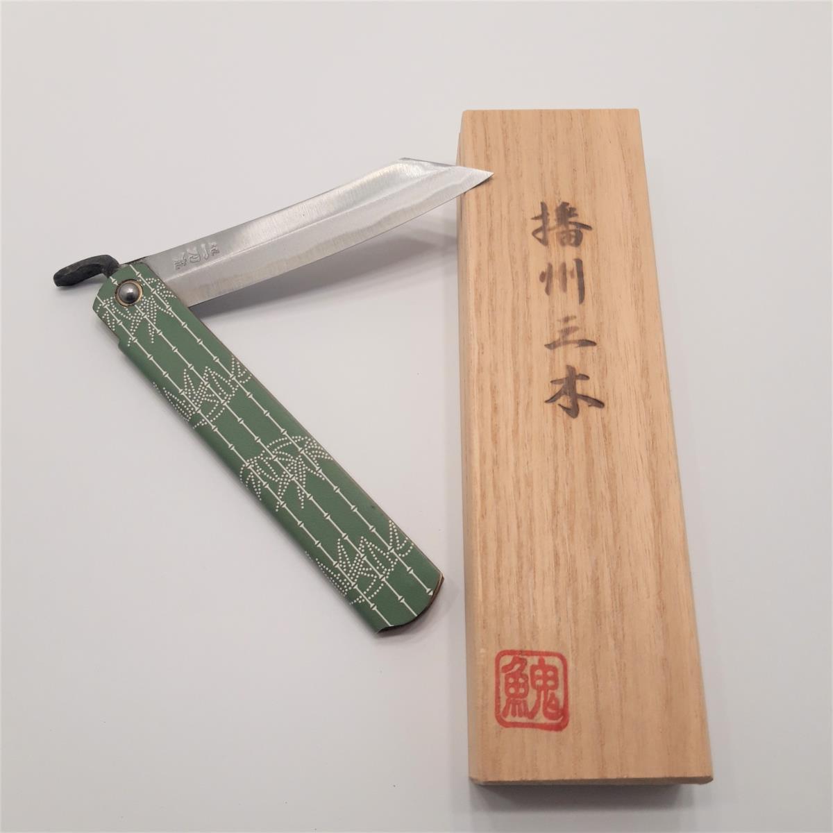 Higonokami "Take", motif cannes de bambous