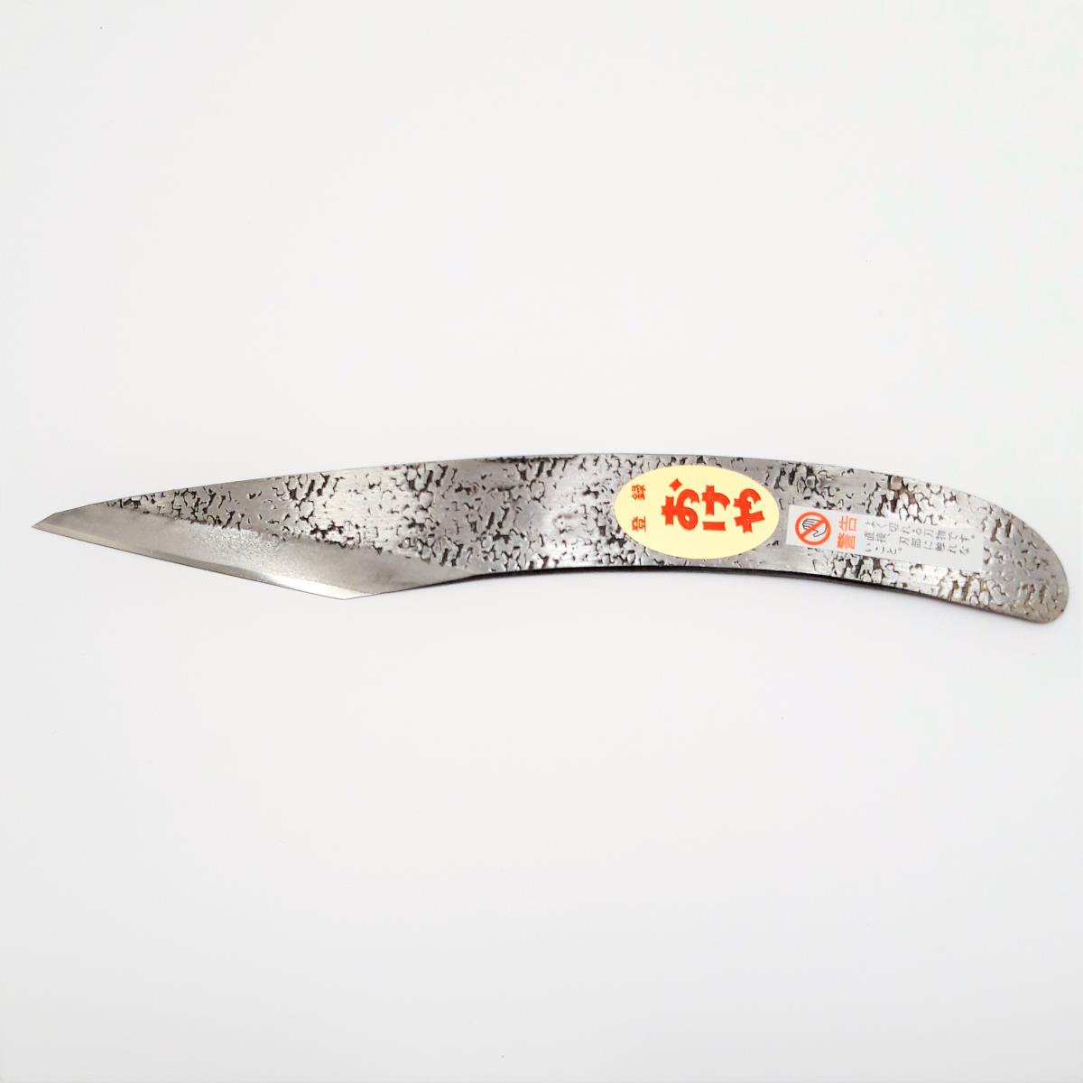 Kogatana (kiridashi) pour gaucher en acier Aogami, poignée courbe