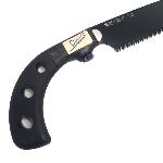 Scie arboricole PRO de 270 mm, teflonnée de marque Shogun. Etui recouvert de cuir véritable.