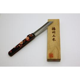 Higonokami "Ume", motif fleurs de pruniers