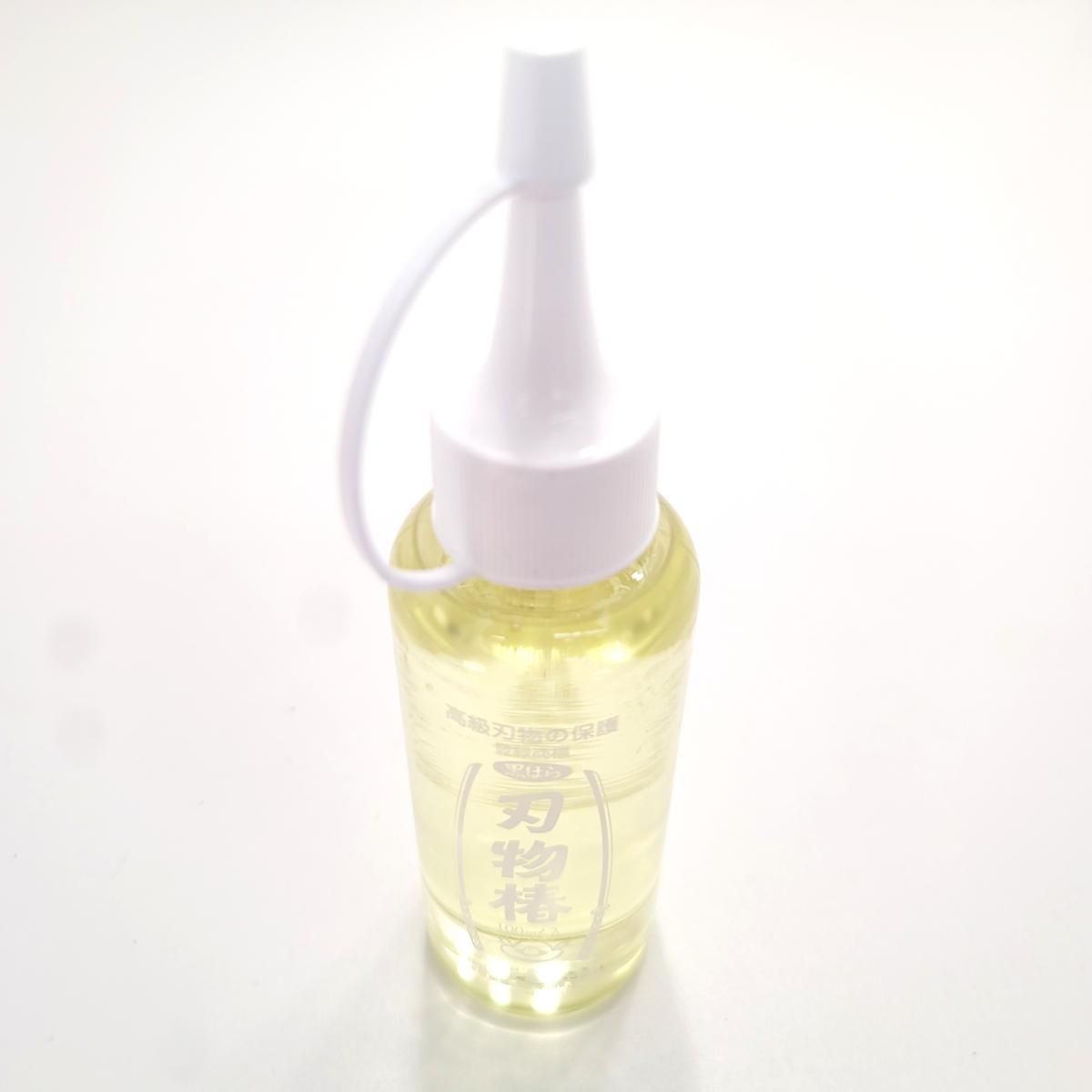 Huile de camélia Tsubaki pour outils japonais Kurobara 100 ml