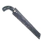 Scie arboricole PRO de 270 mm, teflonnée de marque Shogun. Etui recouvert de cuir véritable.